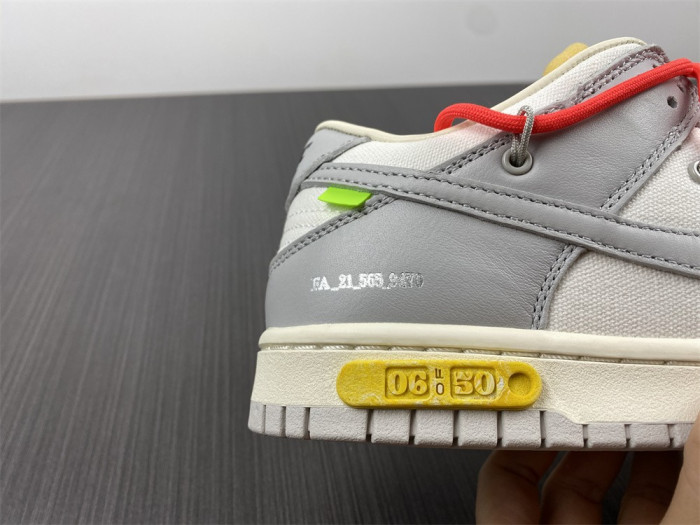 Off-White x Dunk Low ‘Lot 06 of 50’ DJ1602-110