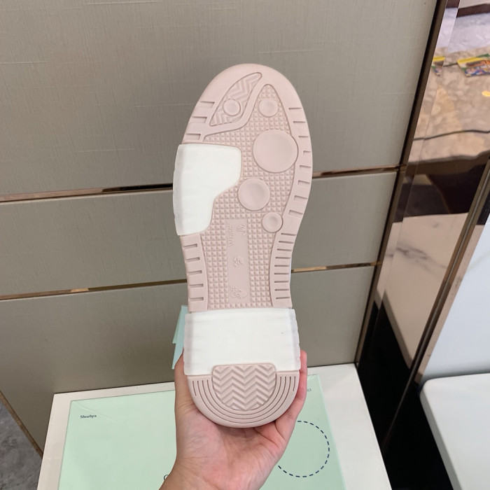 OFF WHITE™ C/O VIRGIL ABLOH OUT OF OFFICE LOW-TOP LEATHER SNEAKERS "OOO"