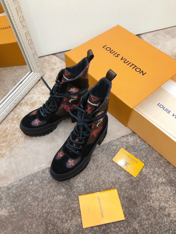 LOUS VUITO LAUREATE PLATFORM DESERT BOOT