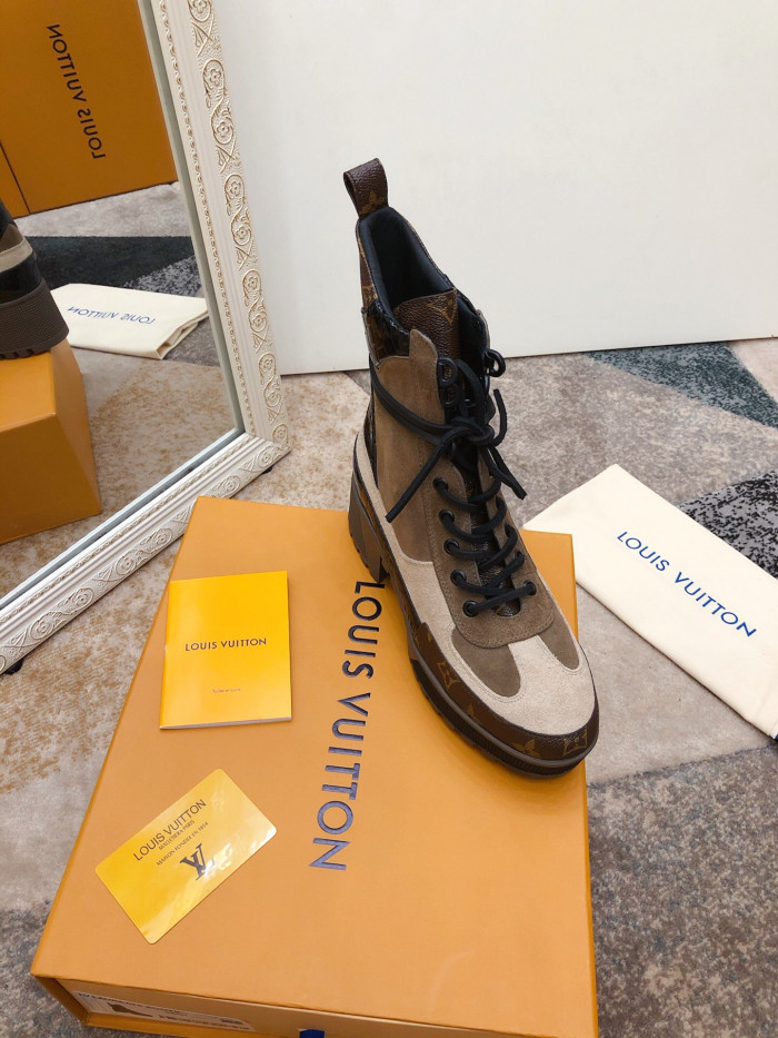 LOUS VUITO LAUREATE PLATFORM DESERT BOOT