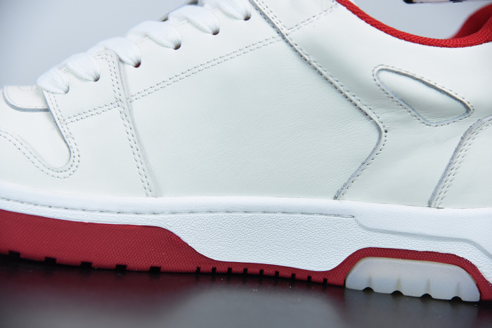 OFF WHITE™ C/O VIRGIL ABLOH OUT OF OFFICE LOW-TOP LEATHER SNEAKERS "OOO"